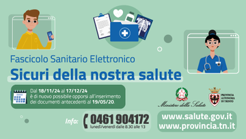 Fascicolo Sanitario Elettronico. Sicuri della nostra salute