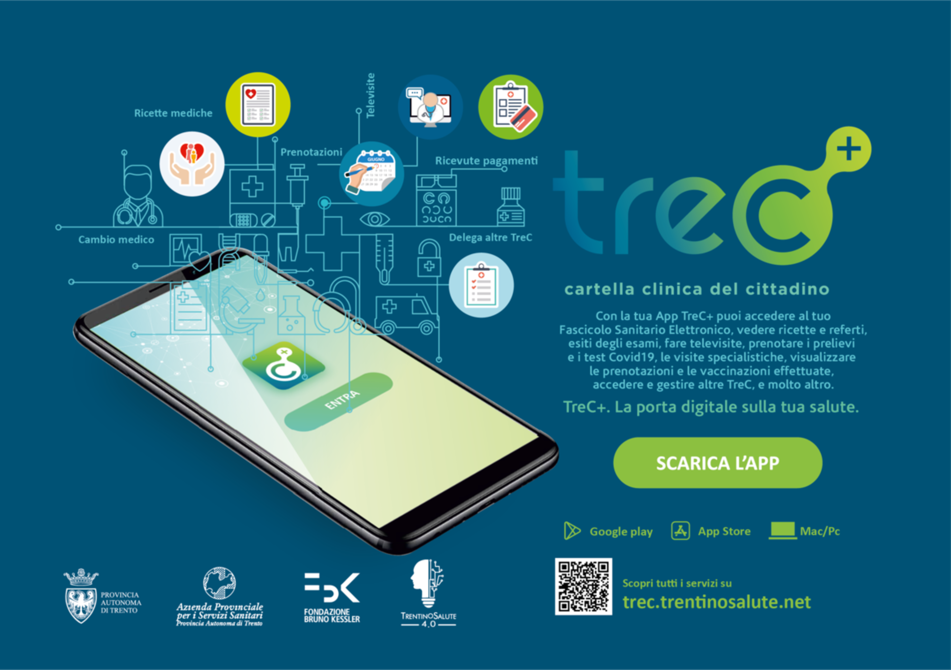 Nuovo portale e nuova app TREC+