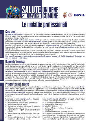 Le malattie professionali