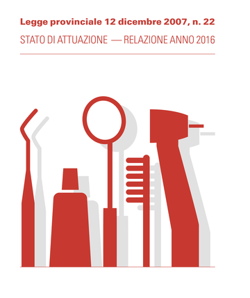 Legge provinciale 12 dicembre 2007 n. 22. Stato di attuazione. Relazione 2016